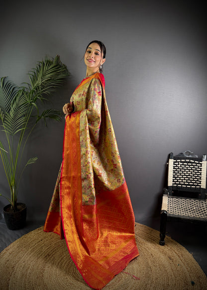 Pure Premium Dharmavaram Silk Sarees