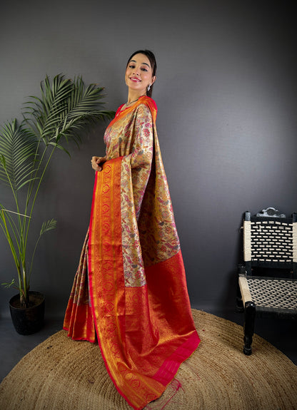 Pure Premium Dharmavaram Silk Sarees