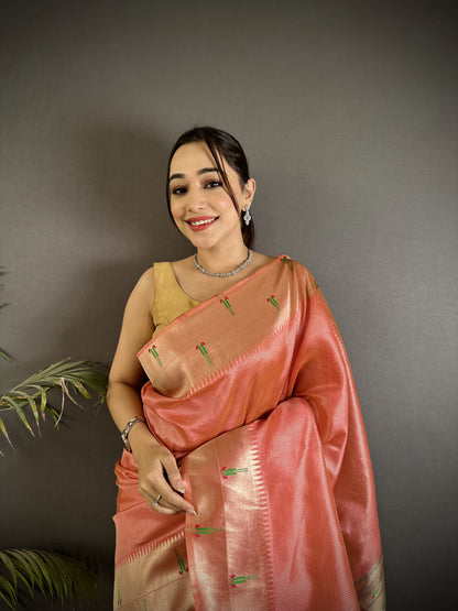 Pure Soft Banarasi Silk Saree