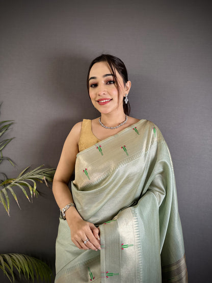 Pure Soft Banarasi Silk Saree