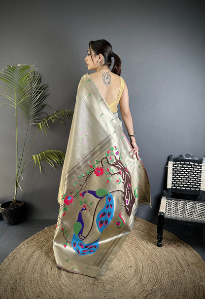 Pure Soft Banarasi Silk Saree