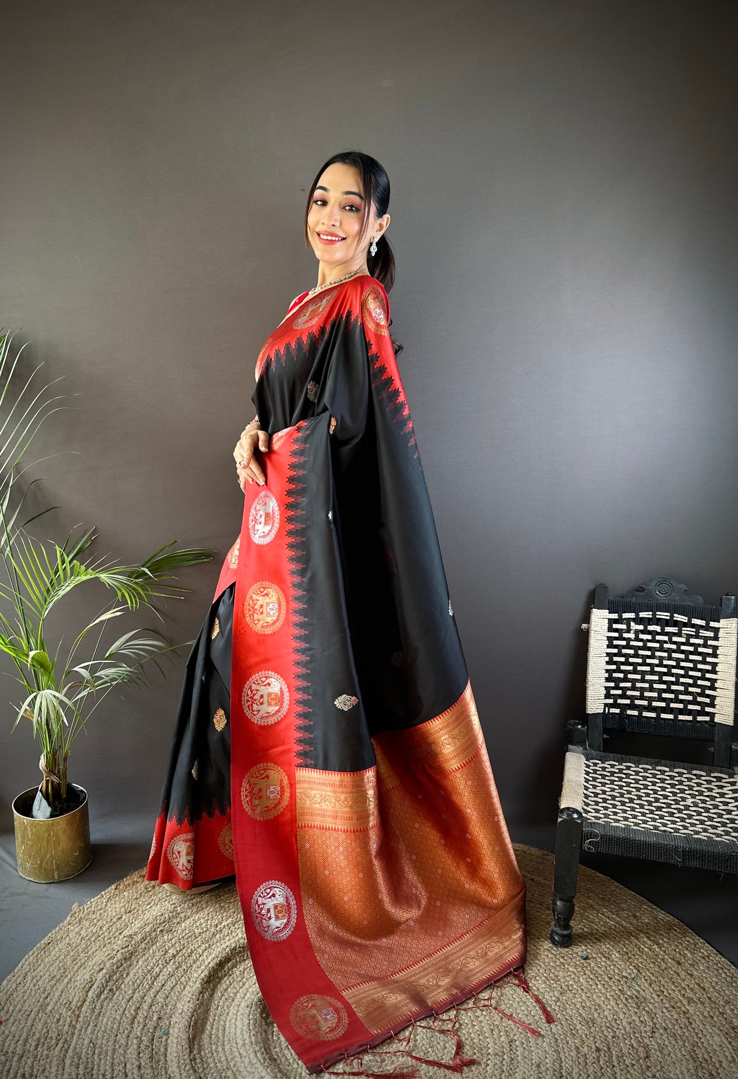 Pure Soft Banarasi Silk Saree With Beautiful Colours