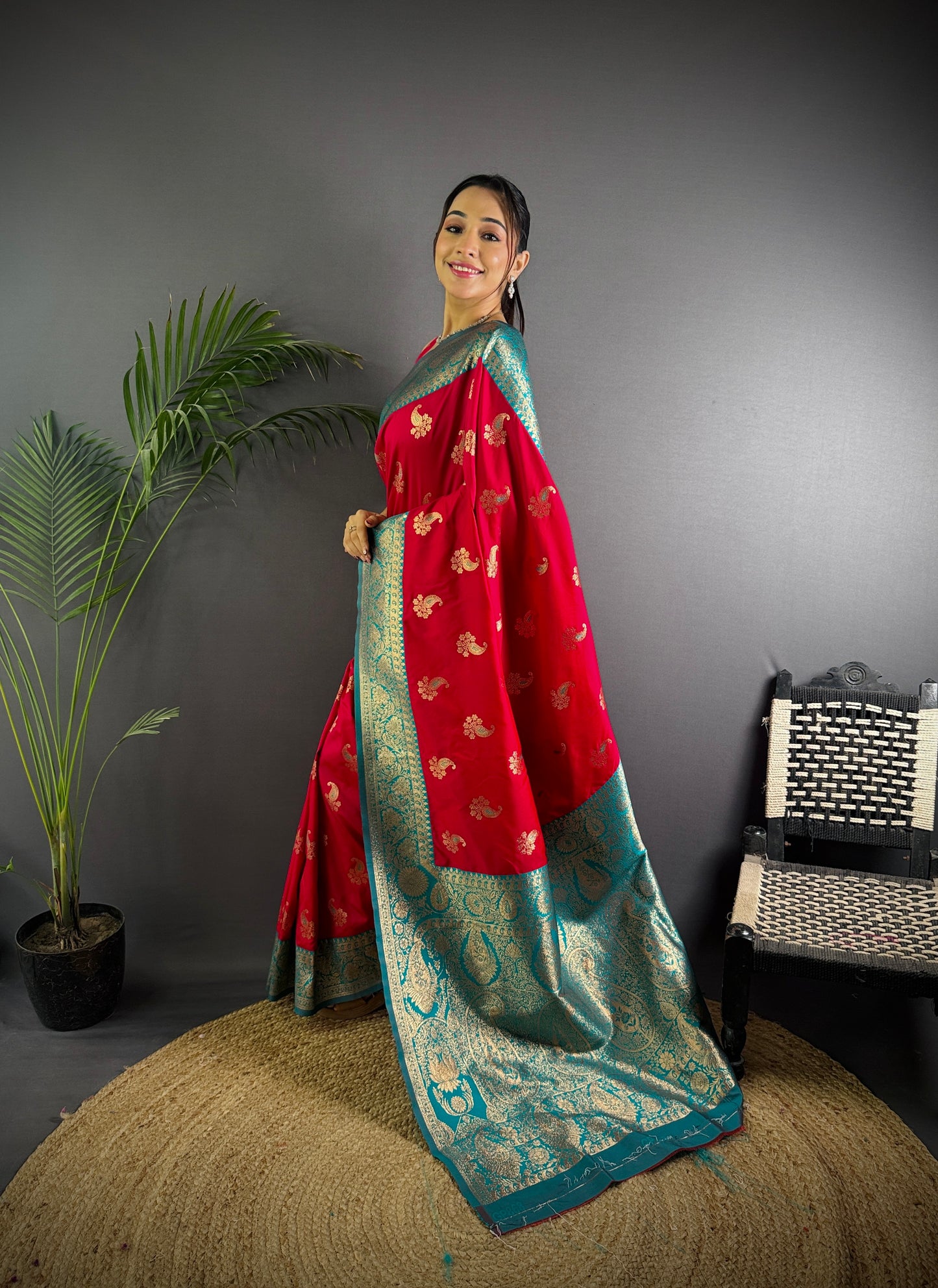 Pure Soft Banarasi Silk Saree