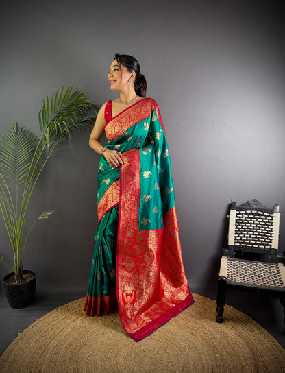 Pure Soft Banarasi Silk Saree
