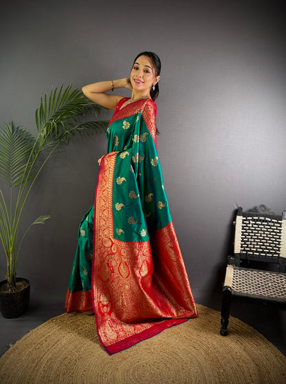 Pure Soft Banarasi Silk Saree
