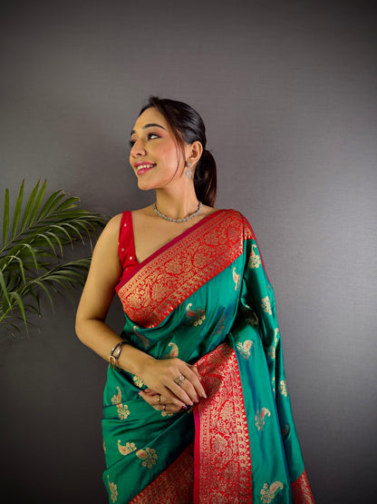 Pure Soft Banarasi Silk Saree