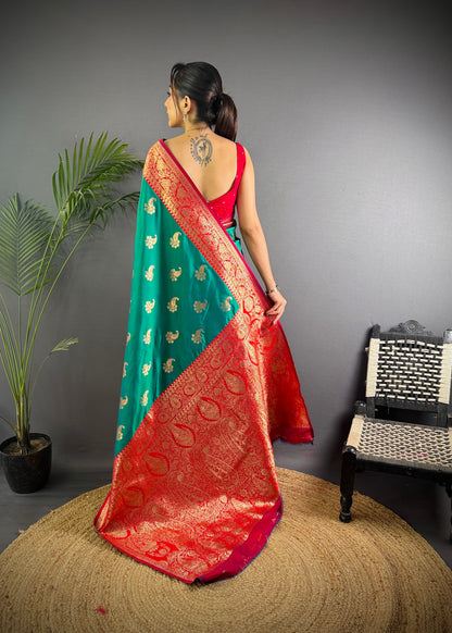 Pure Soft Banarasi Silk Saree