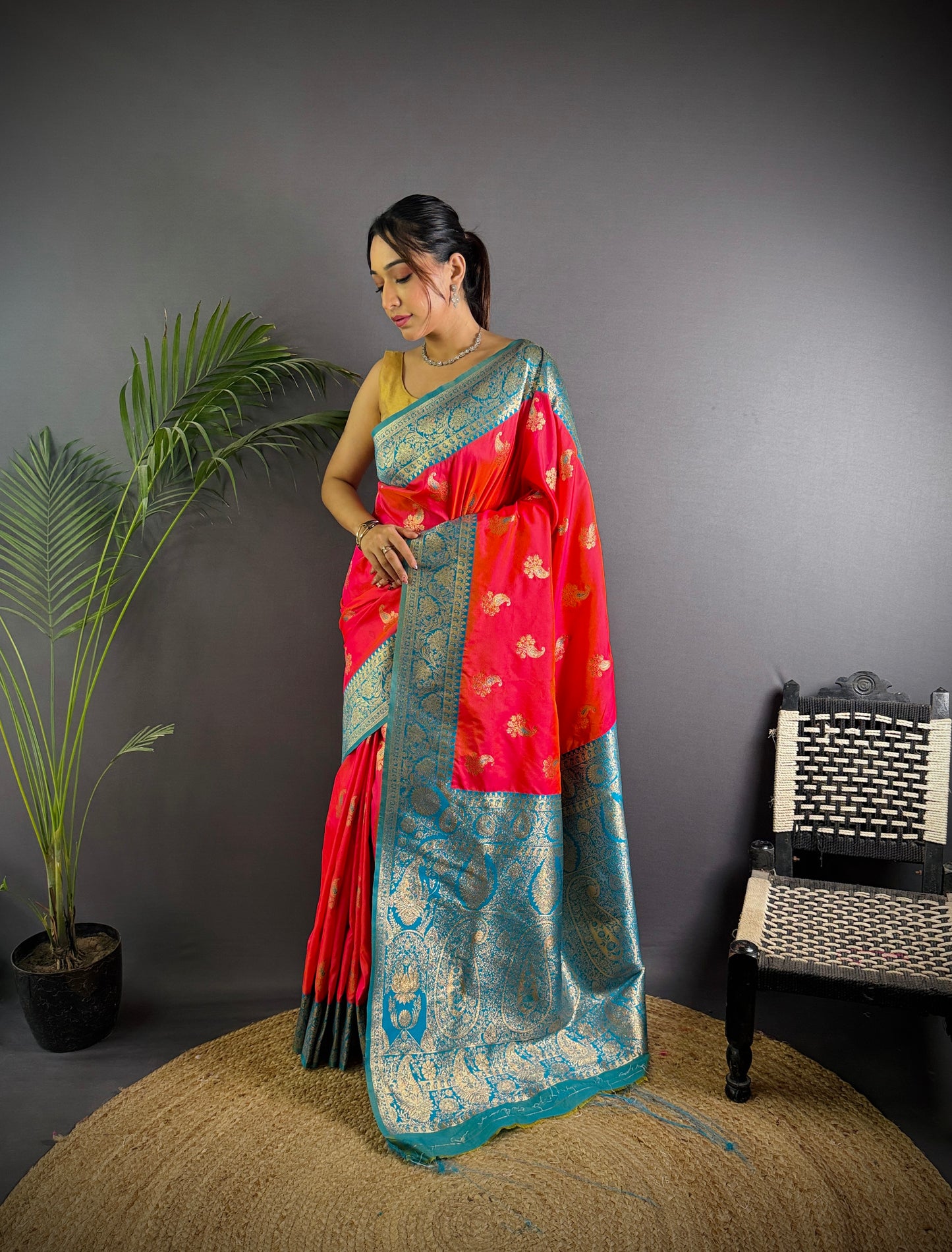 Pure Soft Banarasi Silk Saree