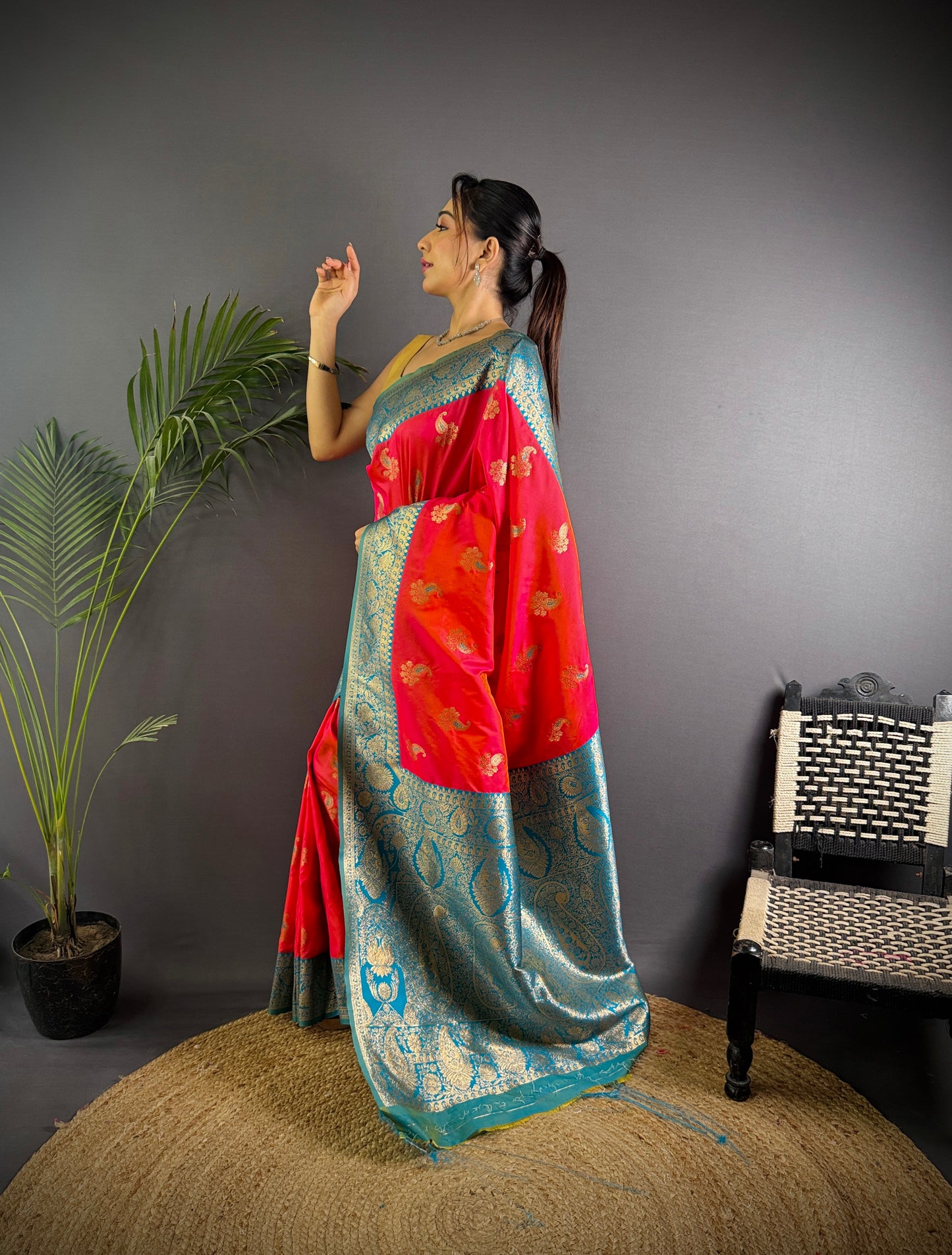 Pure Soft Banarasi Silk Saree