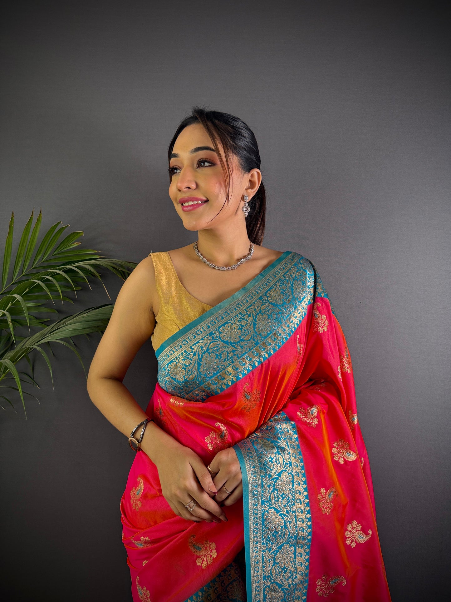 Pure Soft Banarasi Silk Saree