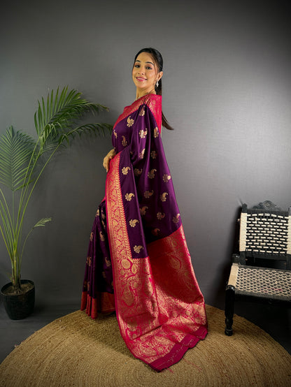 Pure Soft Banarasi Silk Saree
