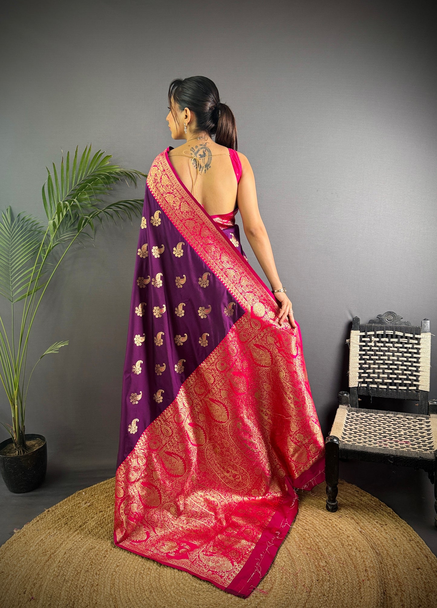 Pure Soft Banarasi Silk Saree