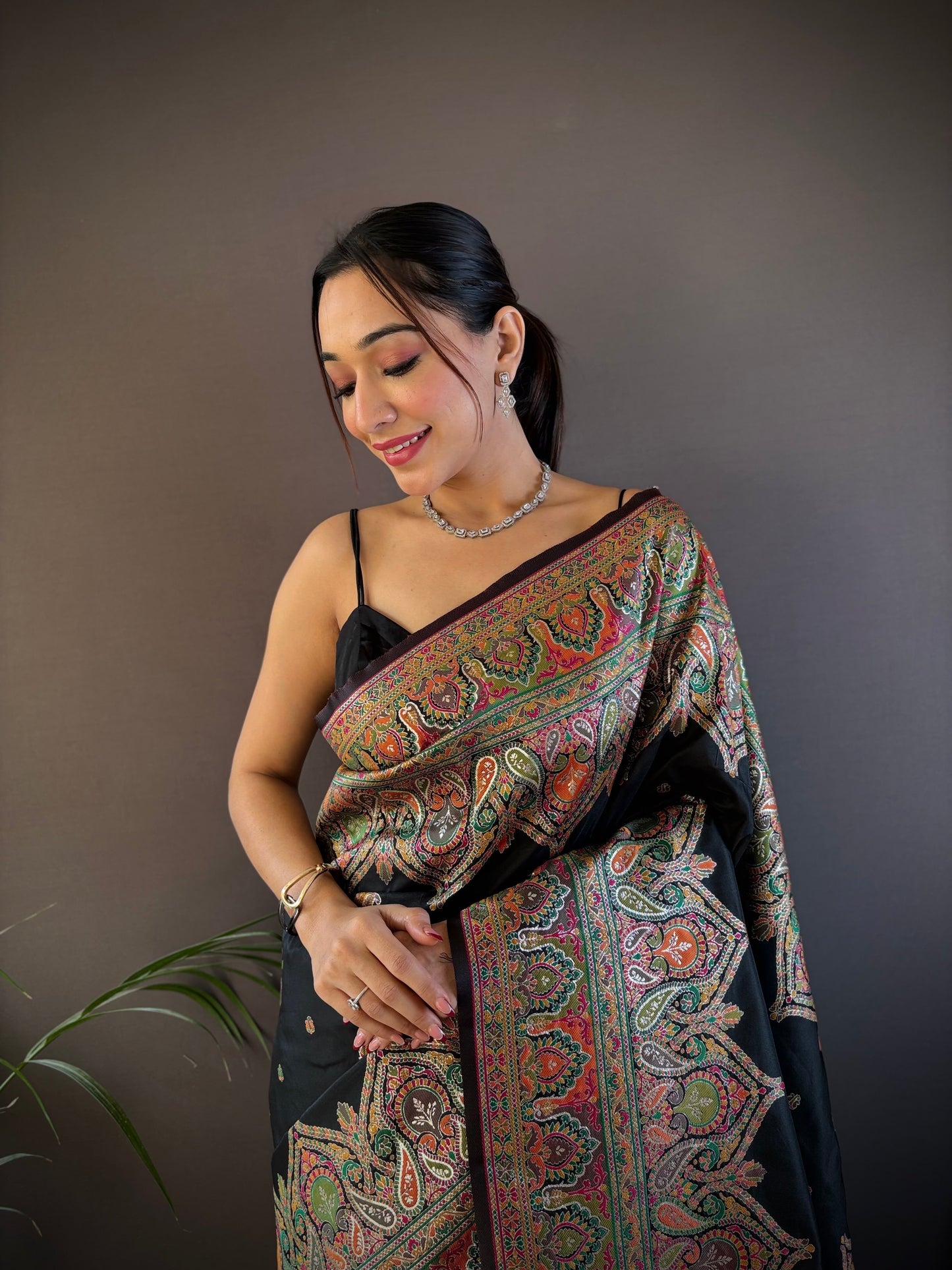PURE PASHMINA SILK