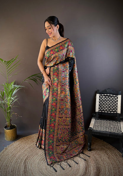 PURE PASHMINA SILK