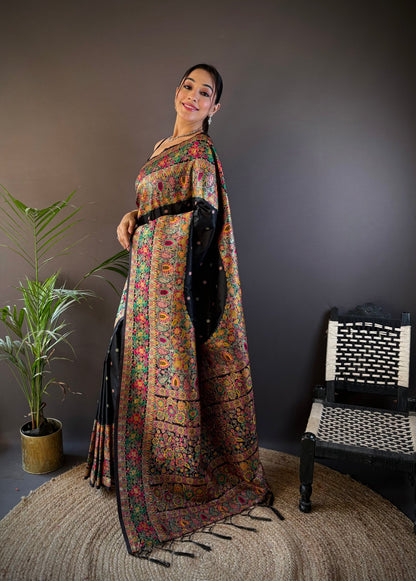 PURE PASHMINA SILK