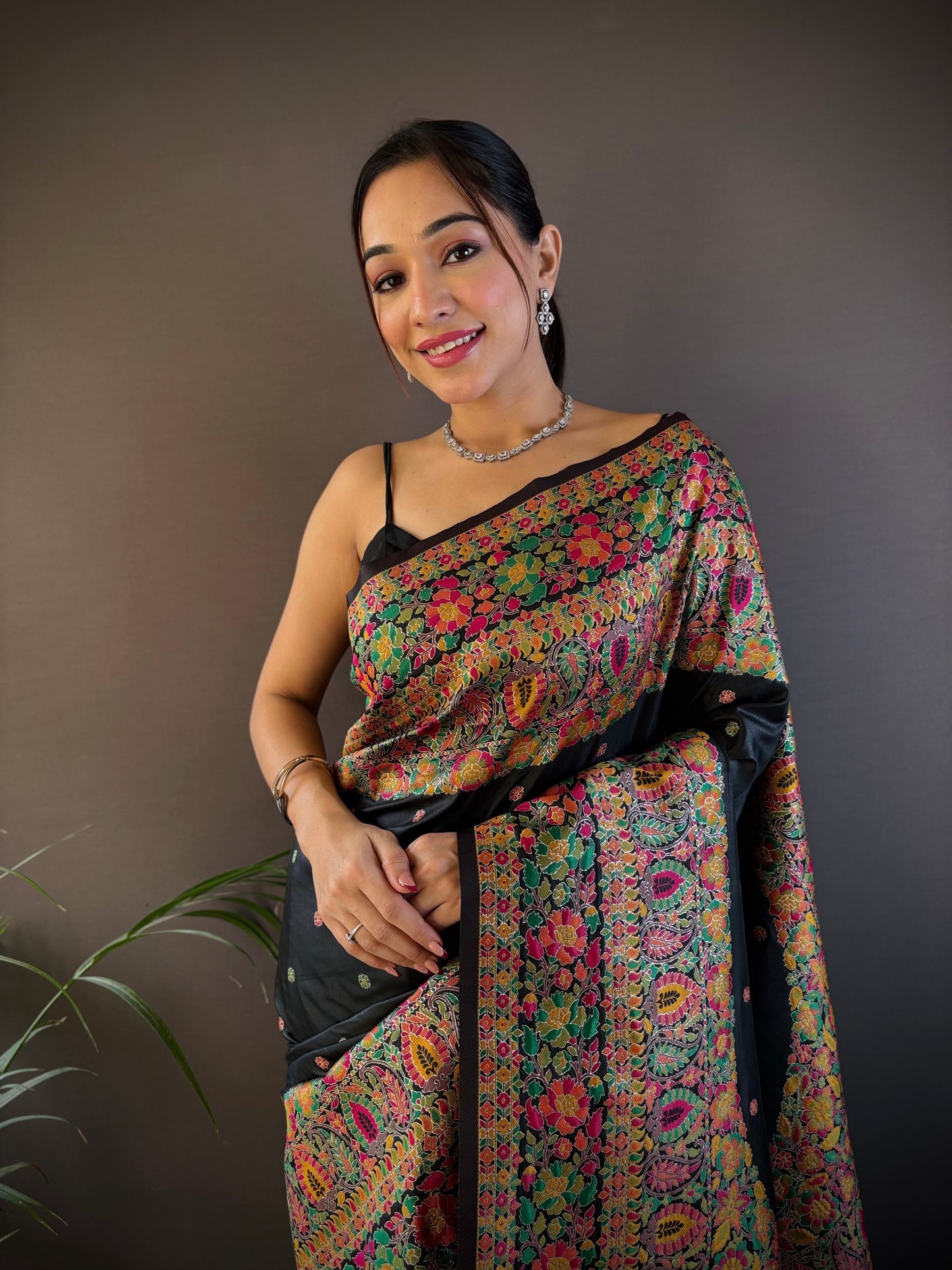PURE PASHMINA SILK