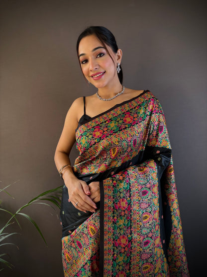 PURE PASHMINA SILK