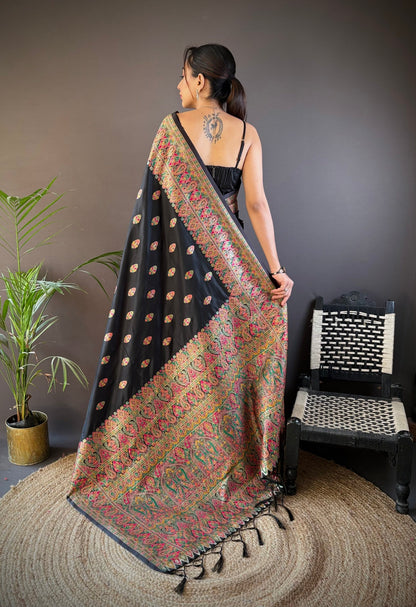 PURE PASHMINA SILK