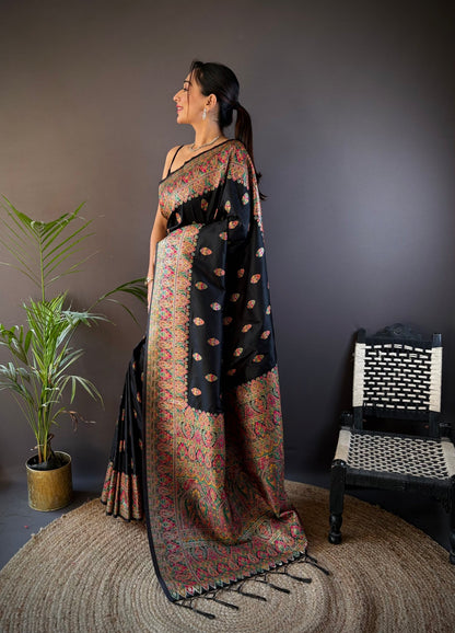 PURE PASHMINA SILK