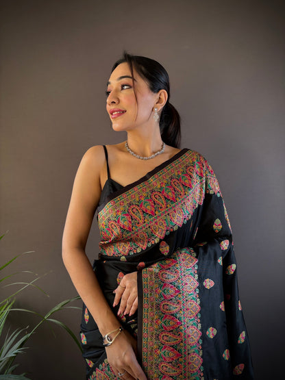 PURE PASHMINA SILK