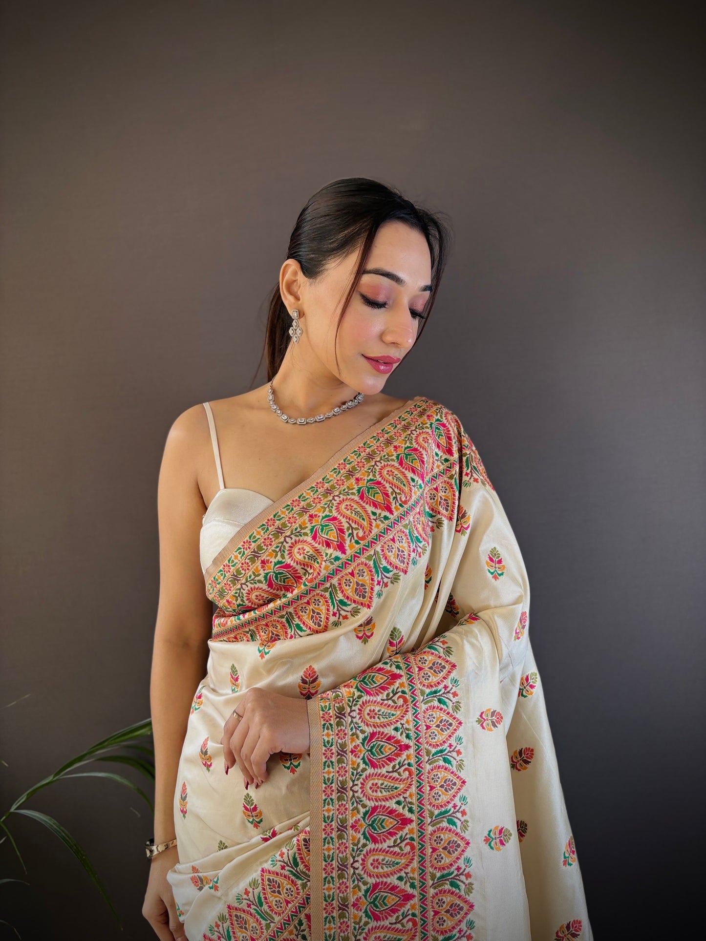 PURE PASHMINA SILK