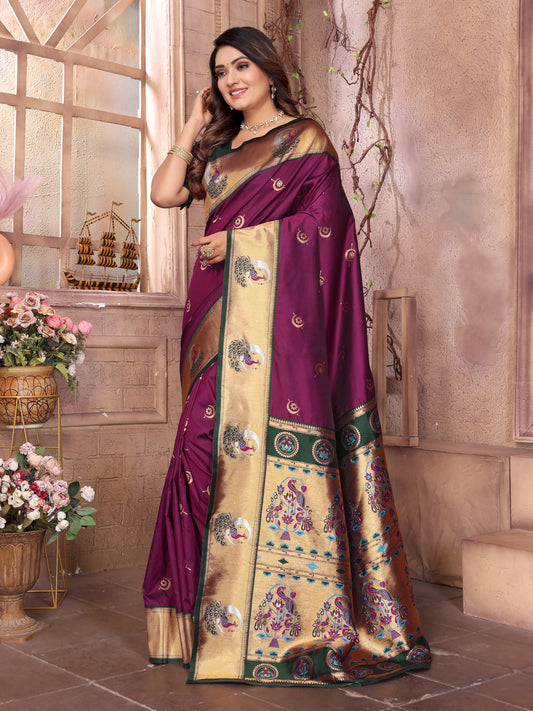 SPECIAL PAITHANI TRADITIONAL SAREES