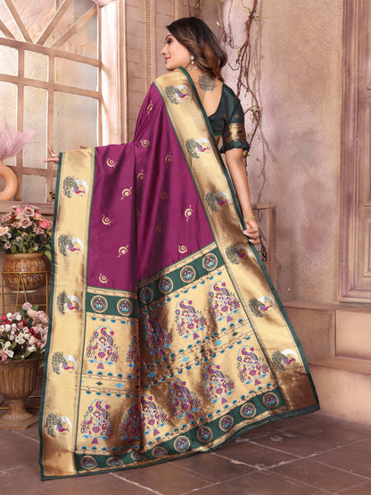 SPECIAL PAITHANI TRADITIONAL SAREES