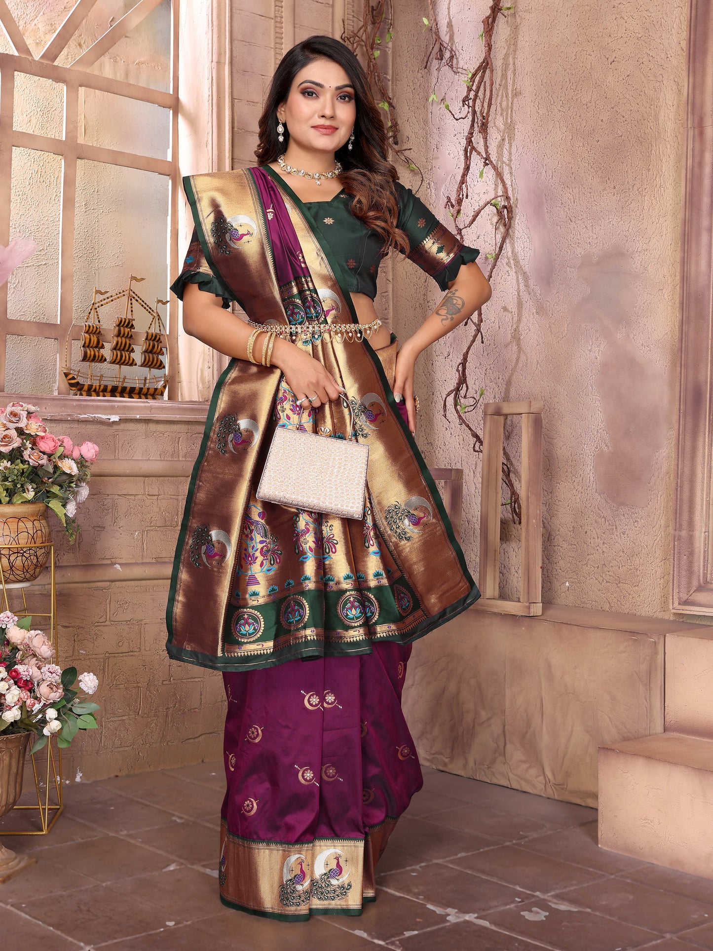 SPECIAL PAITHANI TRADITIONAL SAREES
