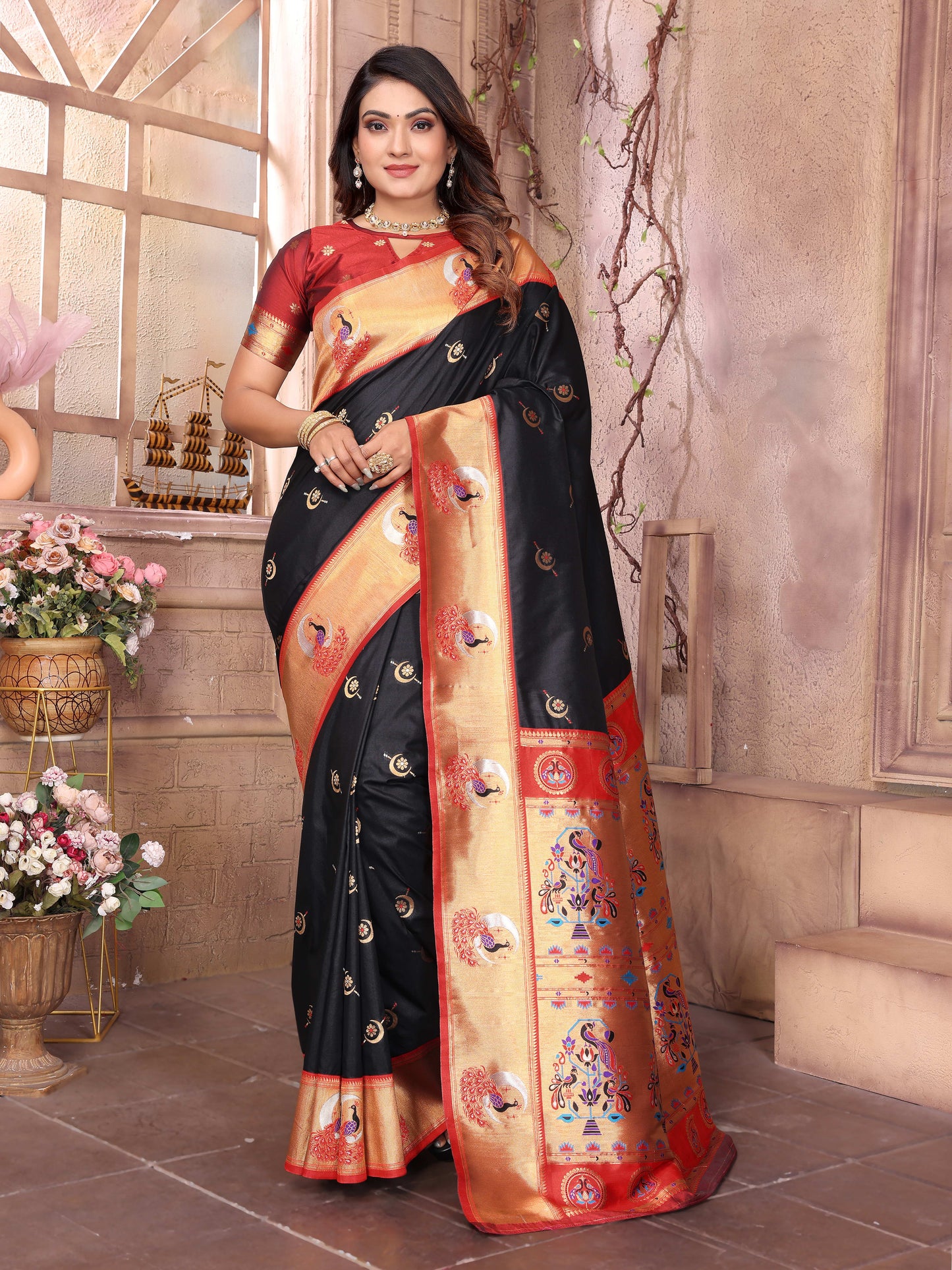 SPECIAL PAITHANI TRADITIONAL SAREES