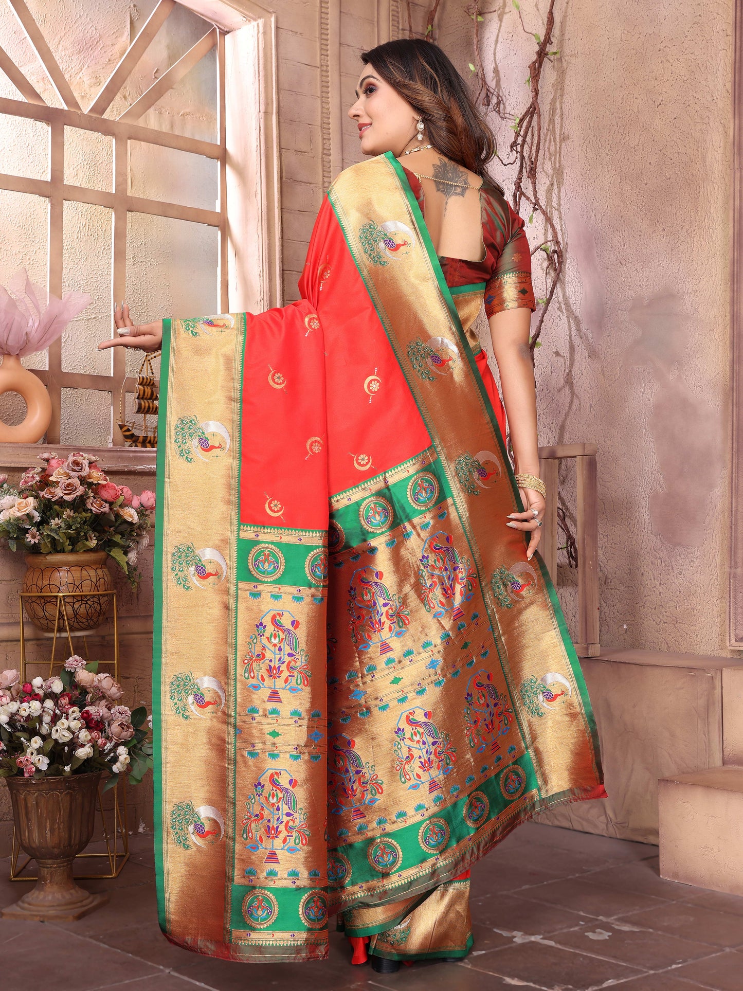 SPECIAL PAITHANI TRADITIONAL SAREES