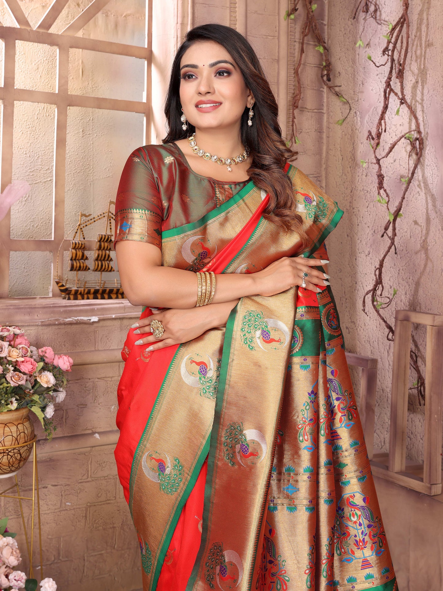 SPECIAL PAITHANI TRADITIONAL SAREES