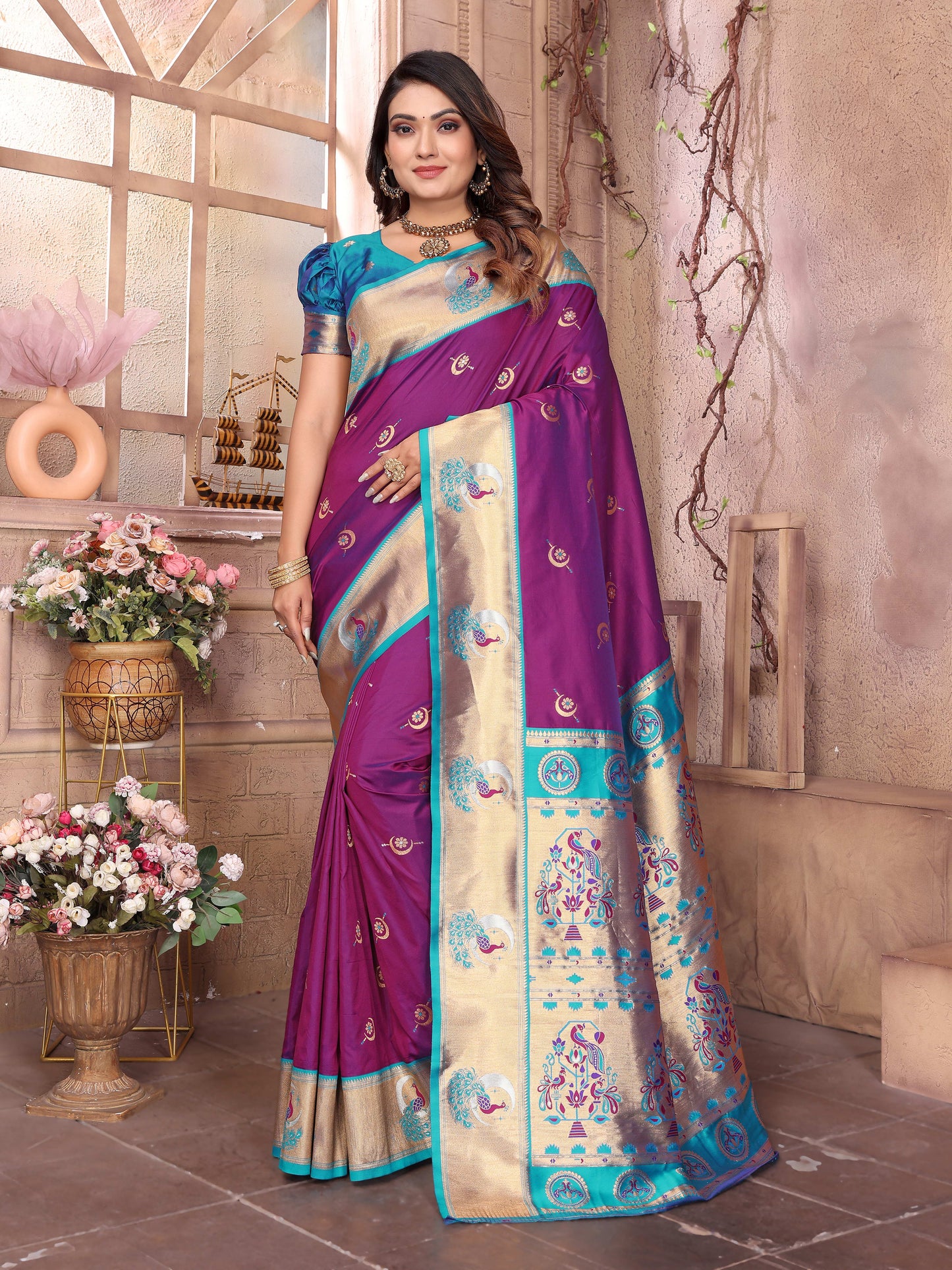 SPECIAL PAITHANI TRADITIONAL SAREES
