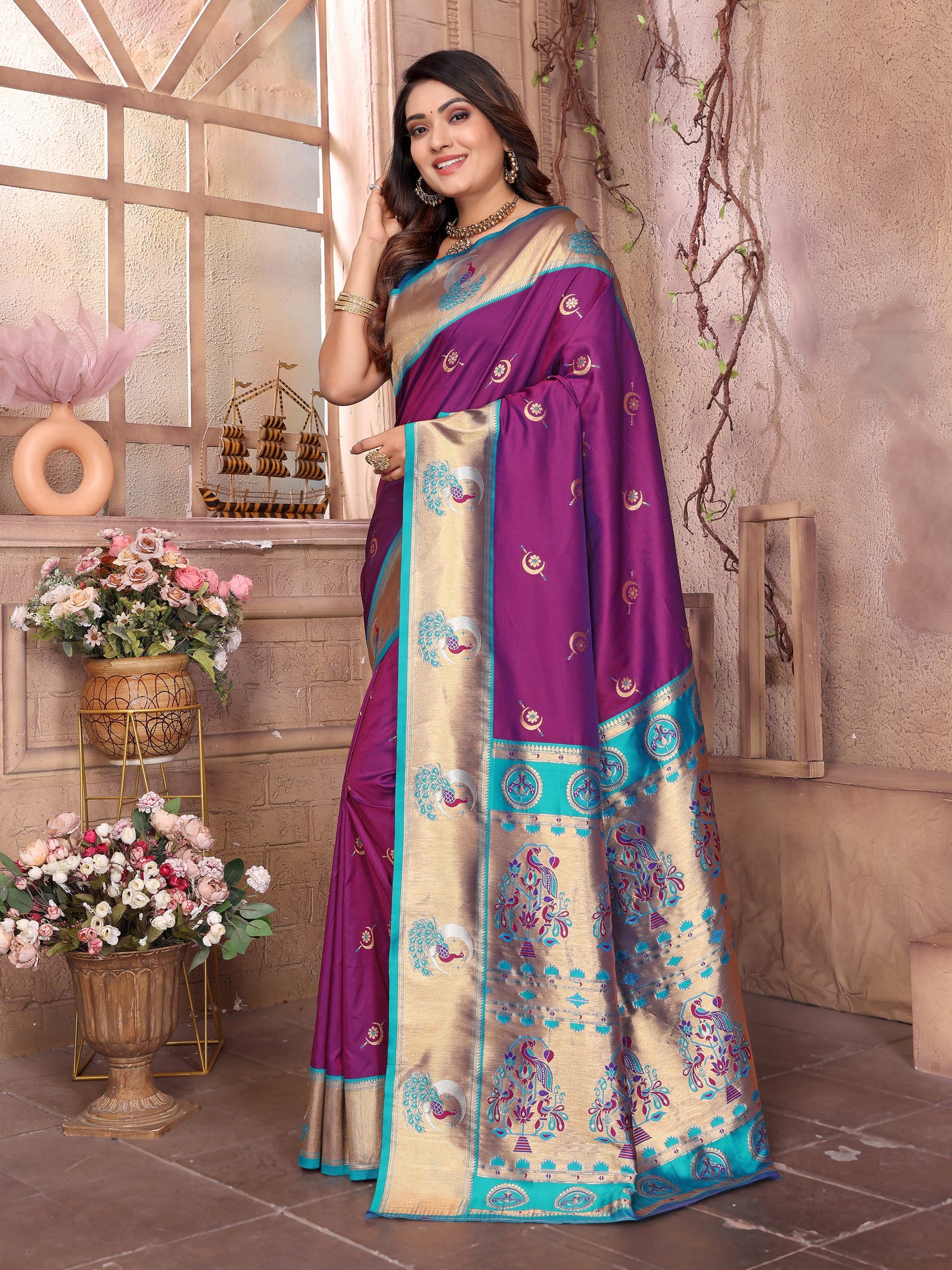 SPECIAL PAITHANI TRADITIONAL SAREES