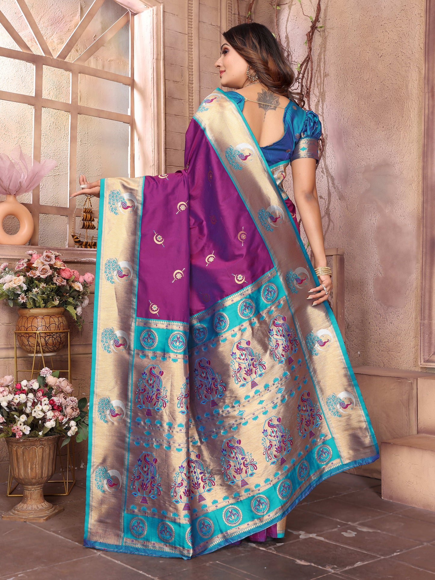 SPECIAL PAITHANI TRADITIONAL SAREES