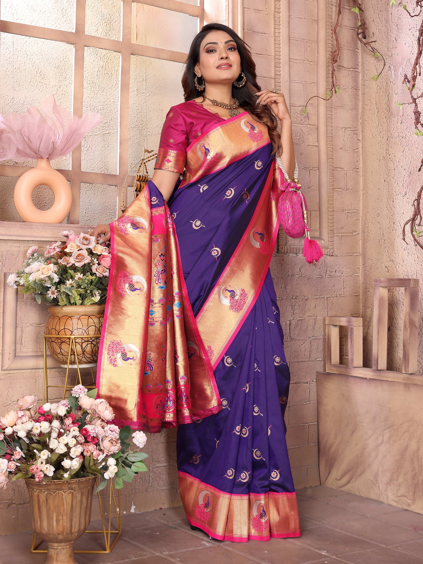 SPECIAL PAITHANI TRADITIONAL SAREES