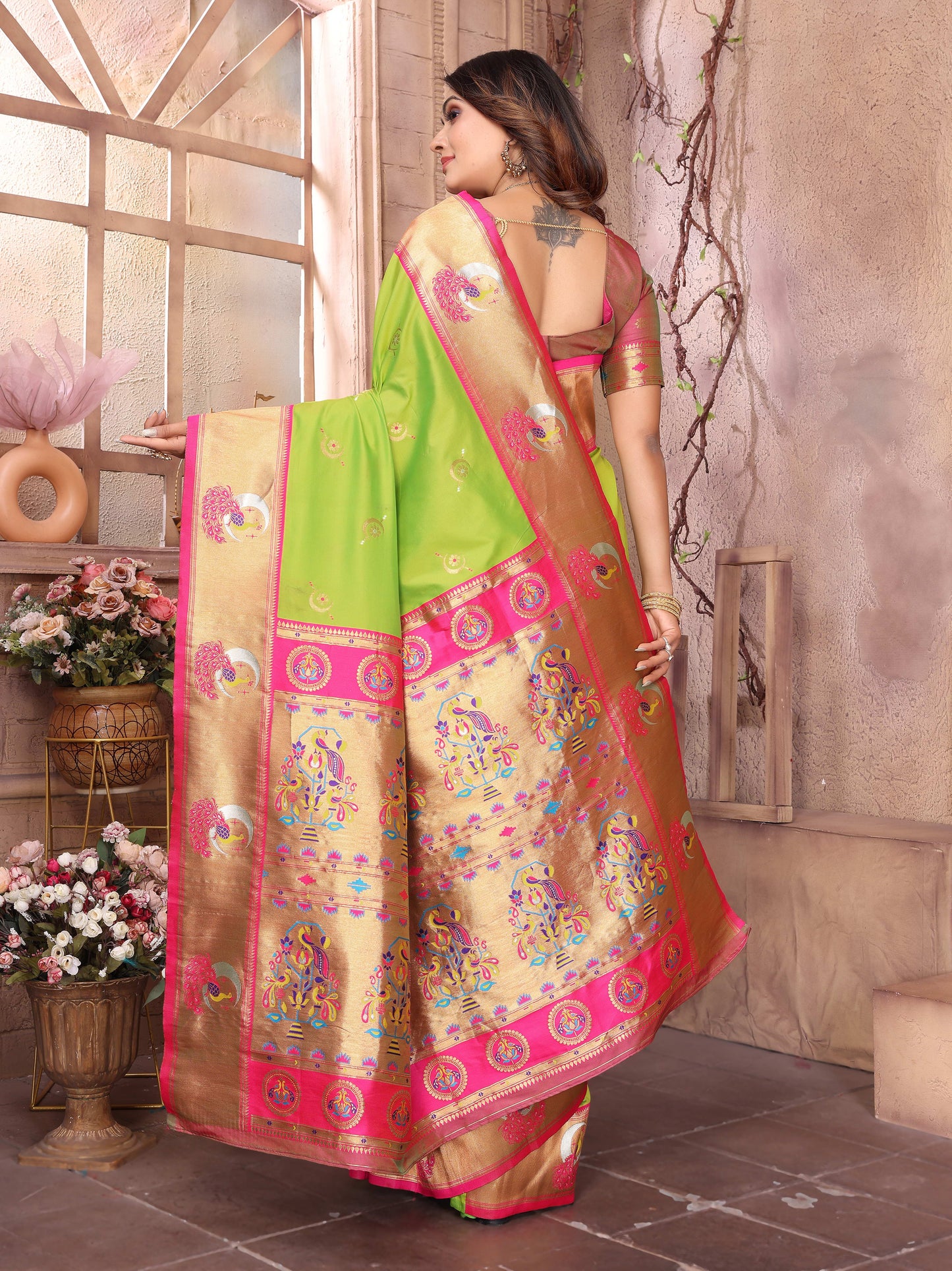 SPECIAL PAITHANI TRADITIONAL SAREES