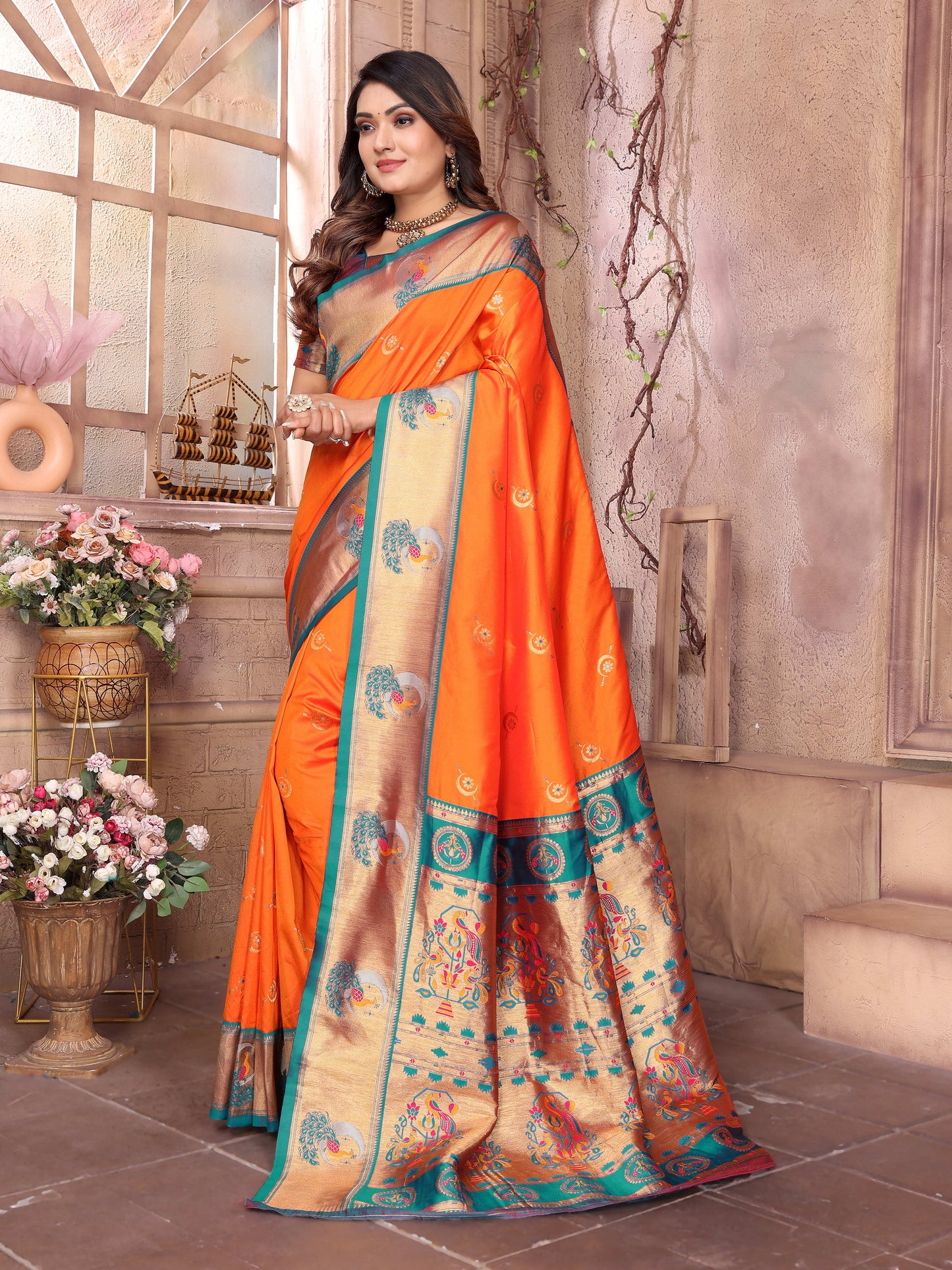 SPECIAL PAITHANI TRADITIONAL SAREES