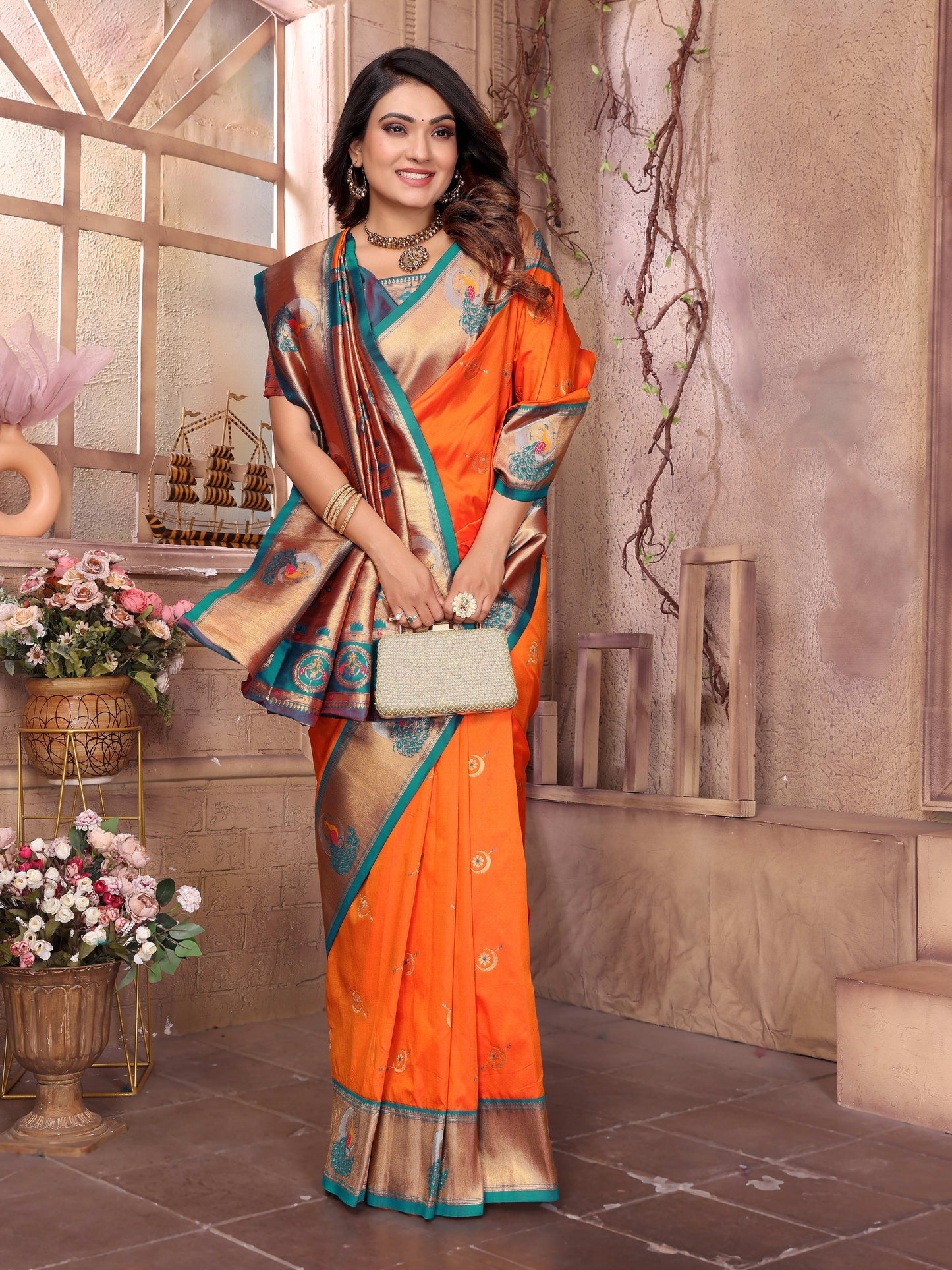 SPECIAL PAITHANI TRADITIONAL SAREES