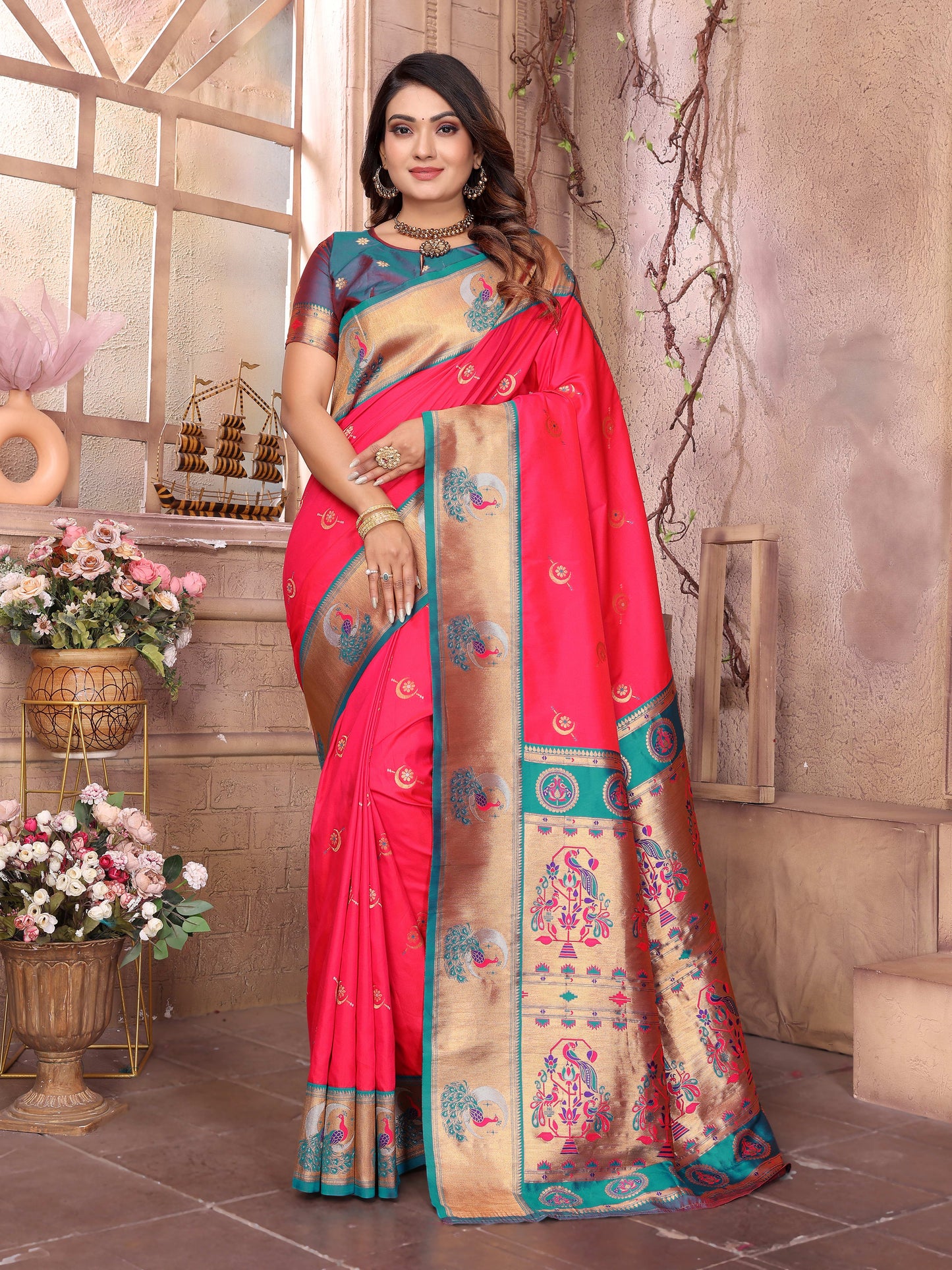SPECIAL PAITHANI TRADITIONAL SAREES