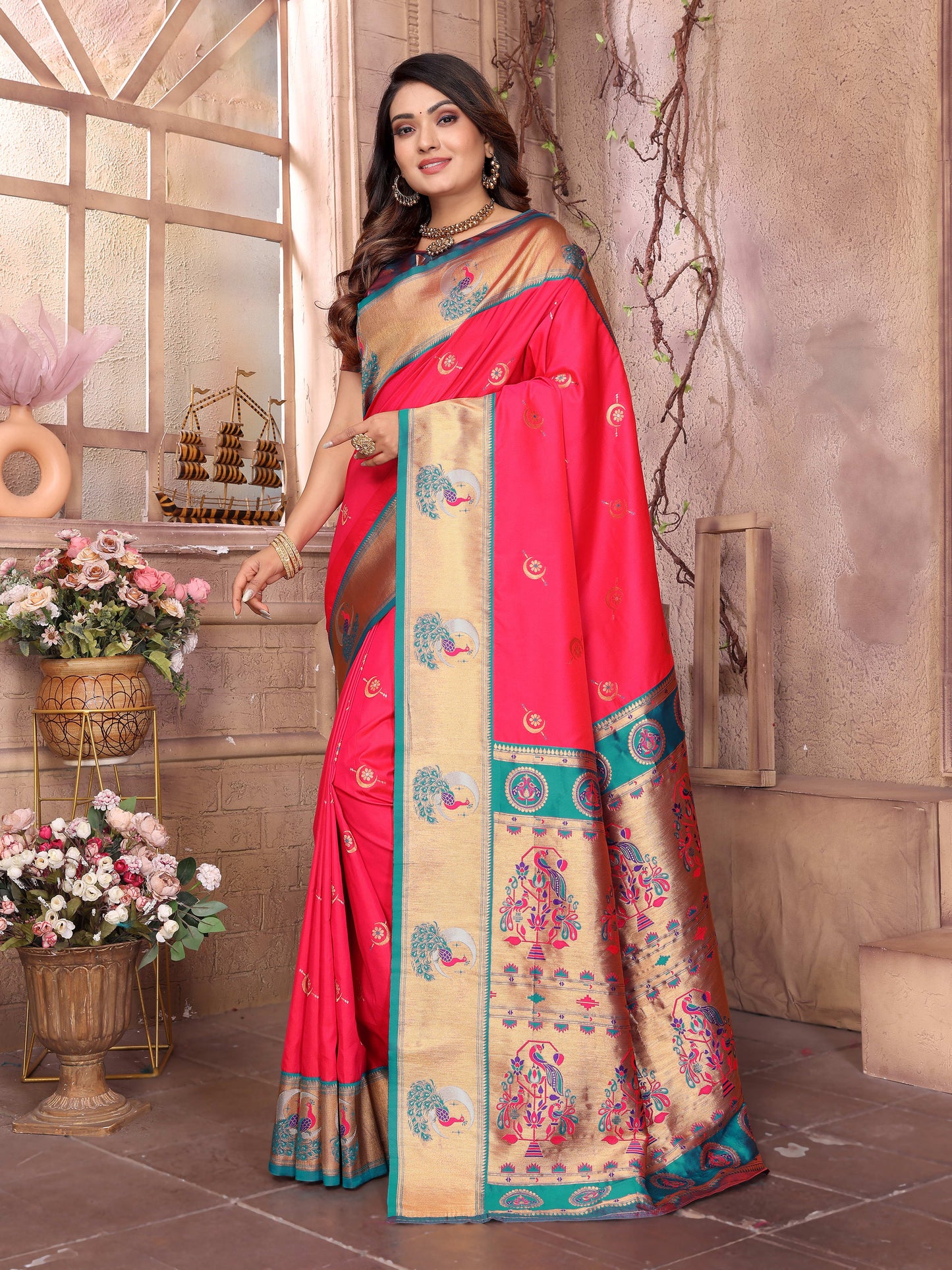 SPECIAL PAITHANI TRADITIONAL SAREES