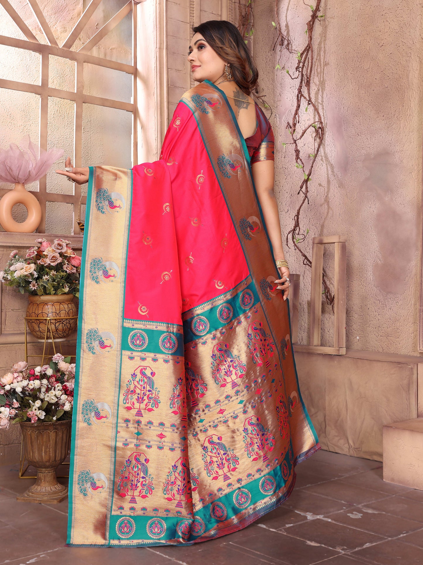 SPECIAL PAITHANI TRADITIONAL SAREES