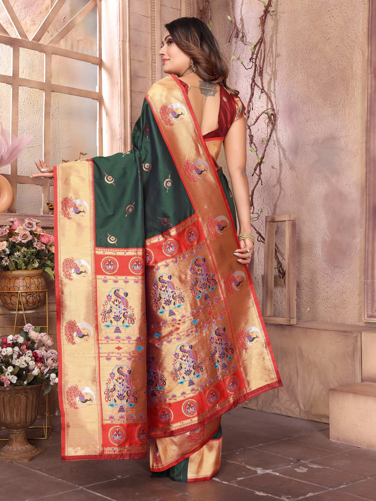 SPECIAL PAITHANI TRADITIONAL SAREES