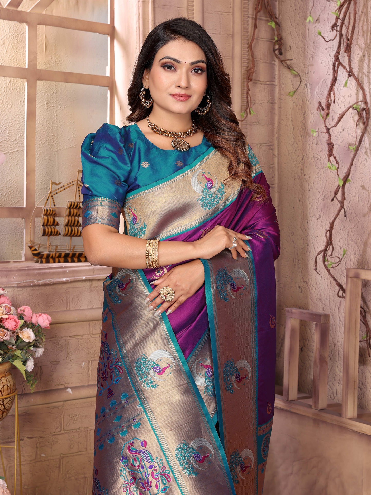 SPECIAL PAITHANI TRADITIONAL SAREES