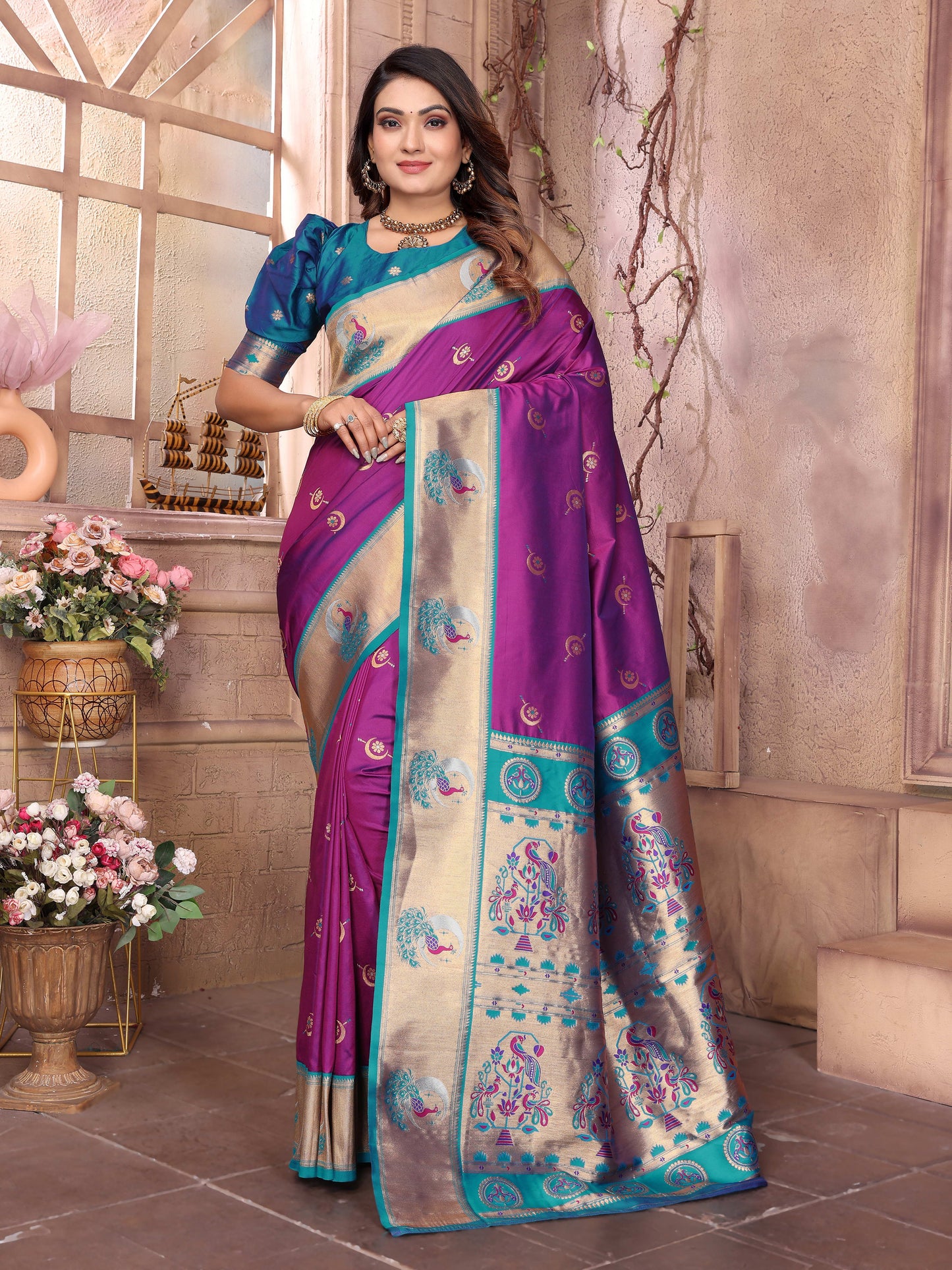 SPECIAL PAITHANI TRADITIONAL SAREES