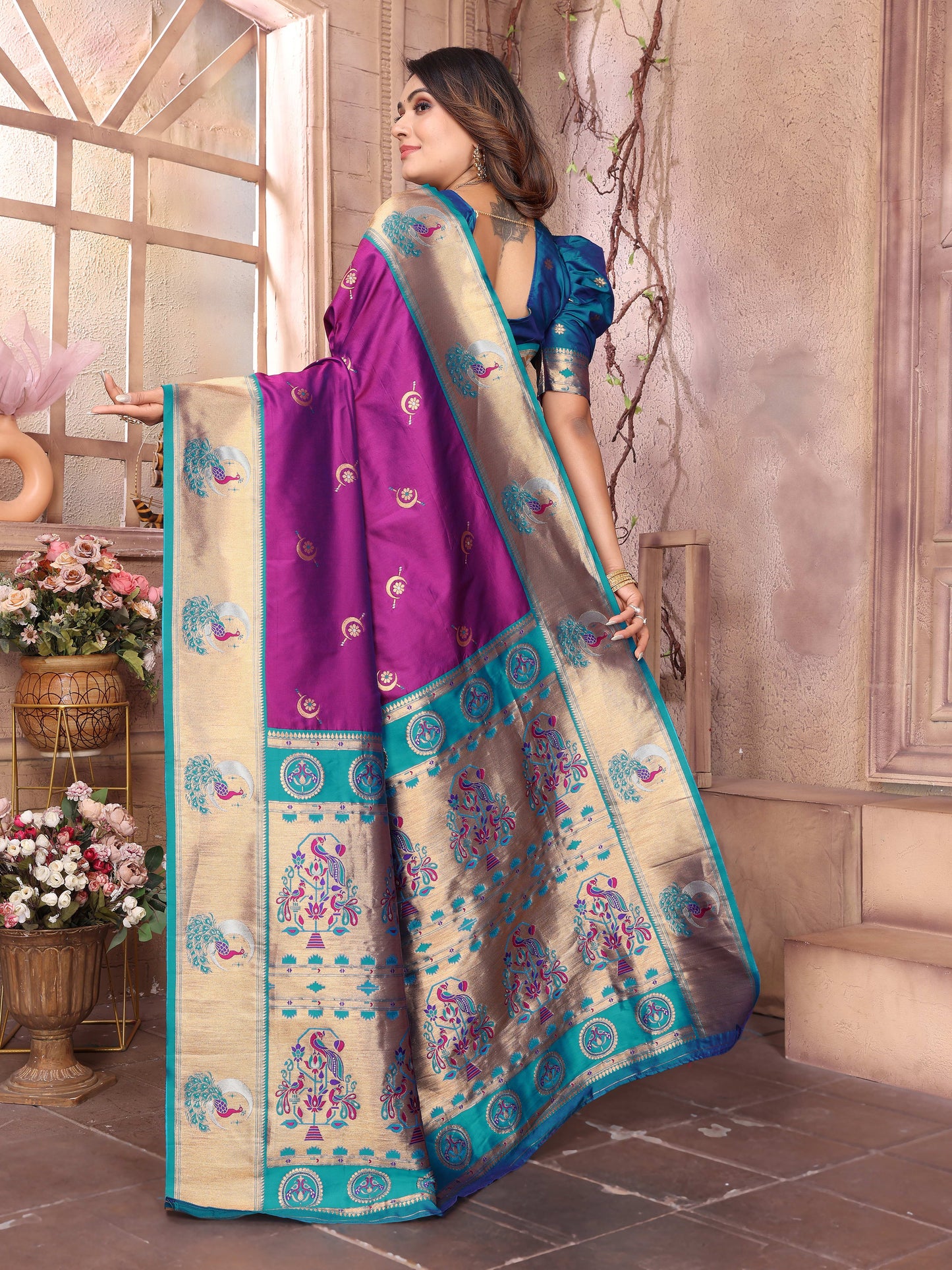 SPECIAL PAITHANI TRADITIONAL SAREES