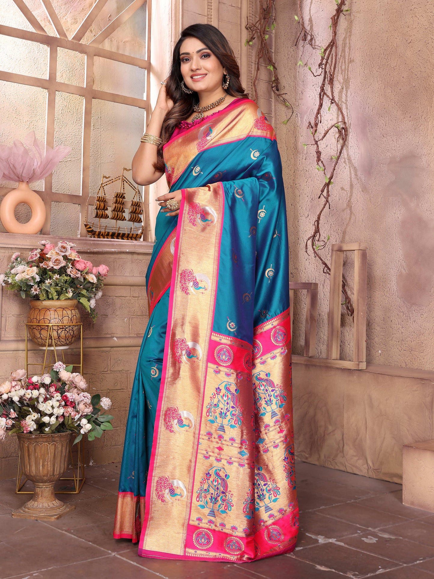 SPECIAL PAITHANI TRADITIONAL SAREES