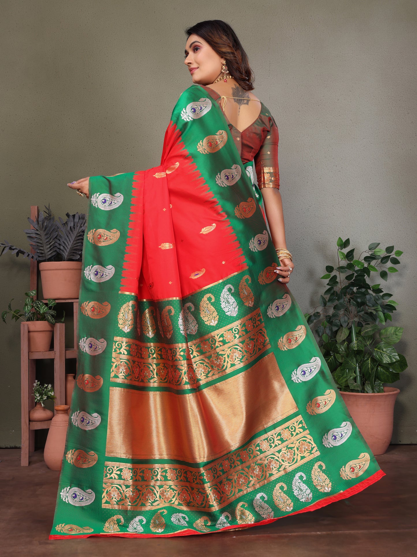 Pure Soft Banarasi Silk Saree