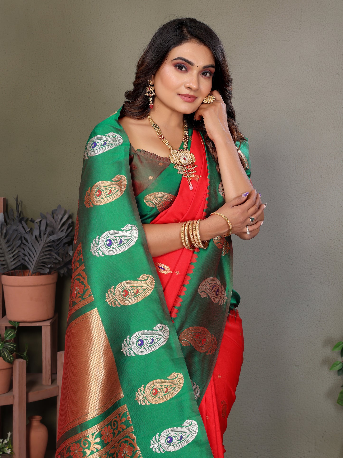 Pure Soft Banarasi Silk Saree