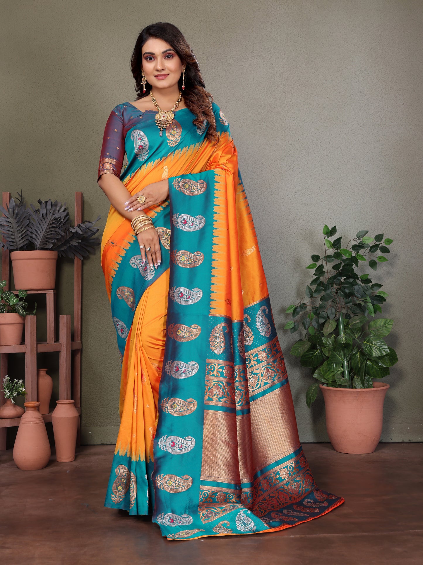 Pure Soft Banarasi Silk Saree