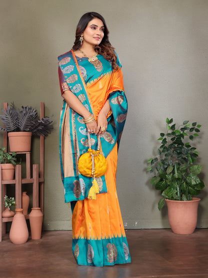 Pure Soft Banarasi Silk Saree